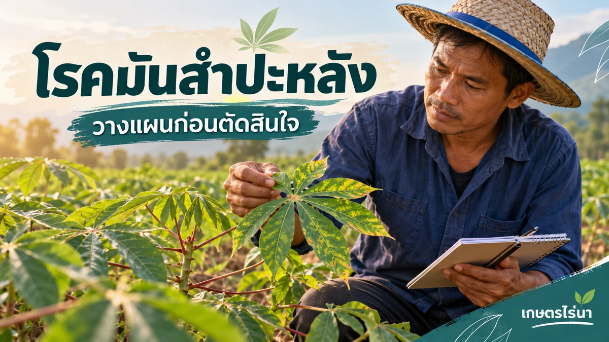 โรคมันสำปะหลัง — วางแผนก่อนตัดสินใจ พร้อมข้อความไทย