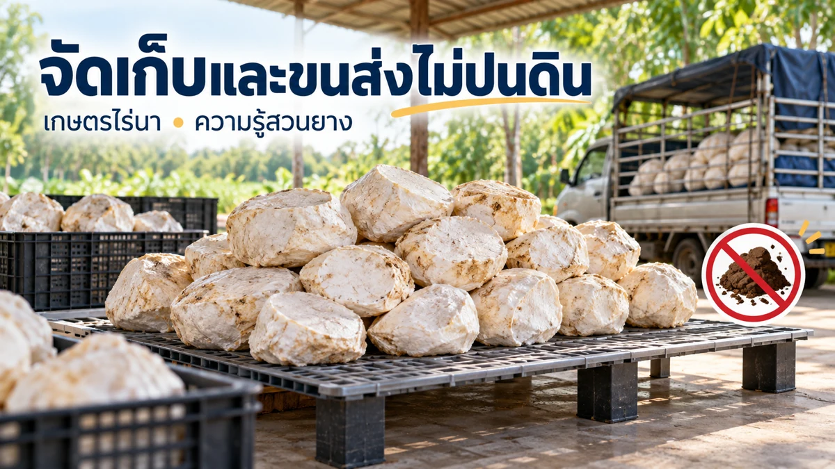 ทำยางก้อนถ้วยคุณภาพ ภาพแนวทางดูแลและติดตามสวน